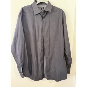 Banana Republic Medium Burgundy Standard Fit Non-Iron L Button Down Shirt